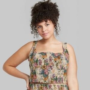 Wild Fable corset top